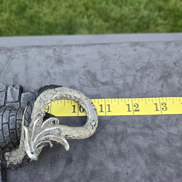 Dragon Castle Wall Hanging Decor Sword Holder - Picture 9 of 9